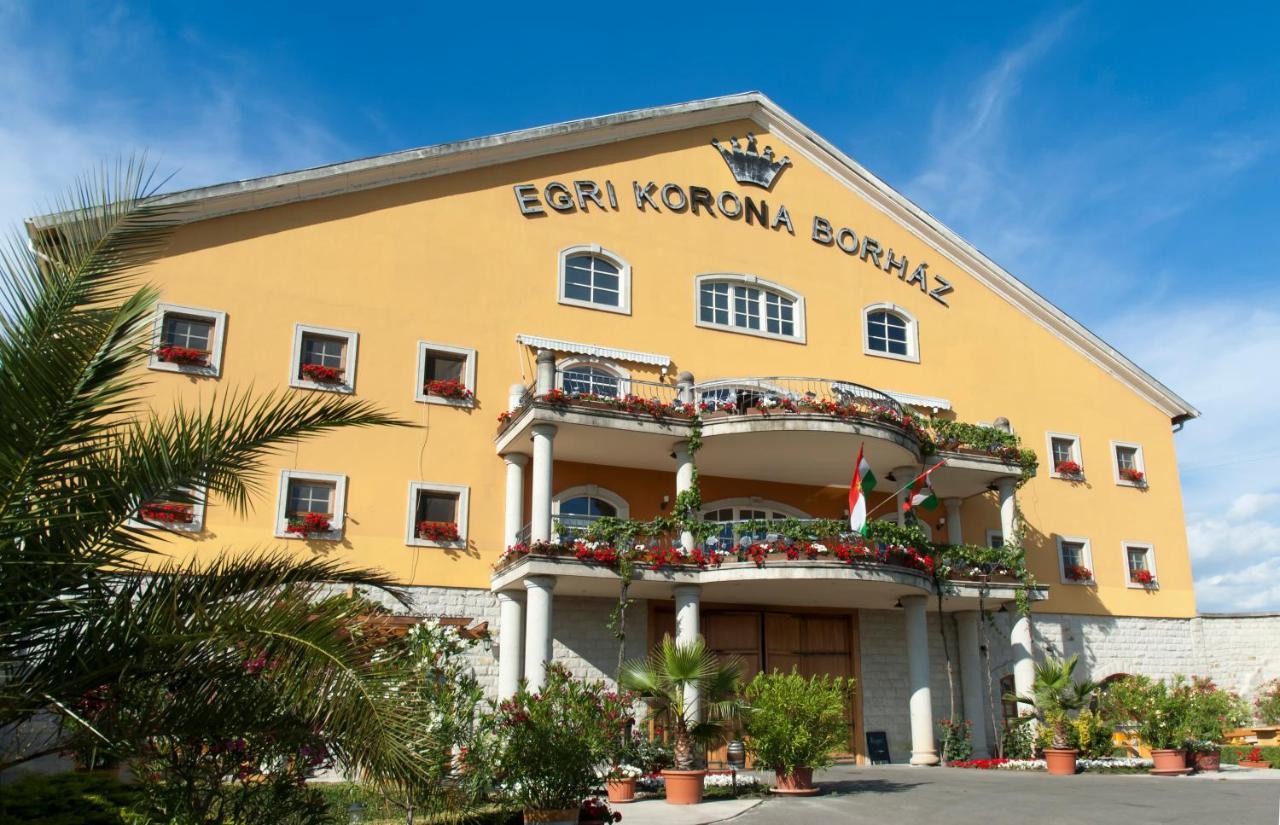 Egri Korona Borhaz Es Wellness Hotel Demjén Exterior foto